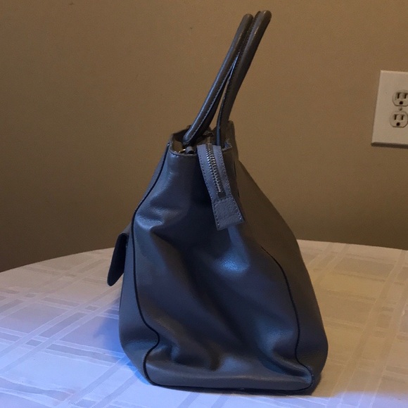 MODALU LONDON Verity Large Tote in Simple Grey - Picture 3 of 10